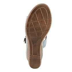 PATRIZIA Women's LOLLY Slide Wedge Sandals Blue EU