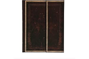 Black Moroccan Ultra Unlined Hardcover Journal, 144pg, 120GSM by Paperblanks (Old Leather Collection)