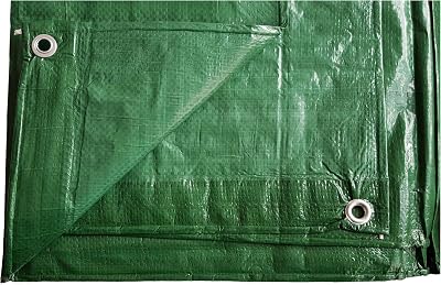 Cost Wise 5m x 6m Royal Green Waterproof Tarpaulin with Eyelets - Builders Tarp