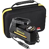 FBLFOBELI Hard Storage Case Compatible with AstroAI/for ZOPOM Tire Inflator Portable Air Compressor Battery Powered Air Pump (Case Only)