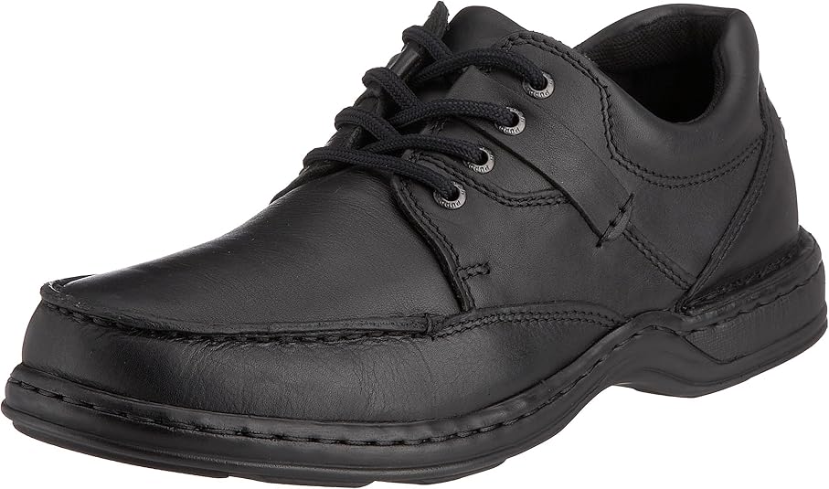Hush Puppies , Herren Schnürhalbschuhe, schwarz schwarz Größe 43