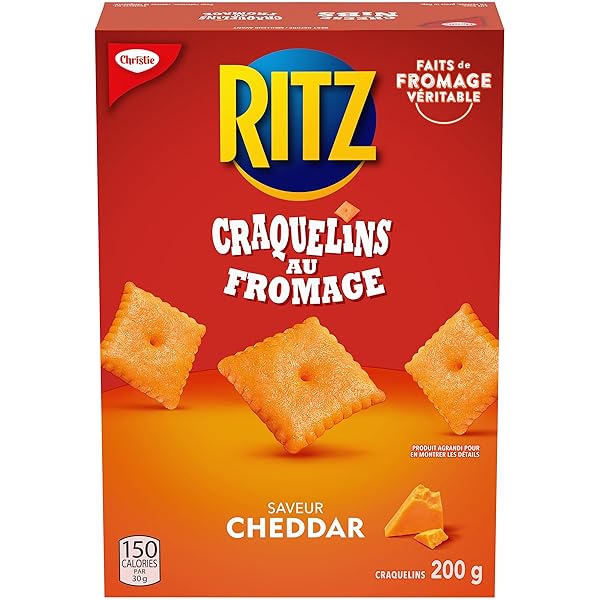 CHRISTIE RITZ CHEESE NIPS CRACKERS, 200G/7.1OZ {IMPORTED FROM CANADA}