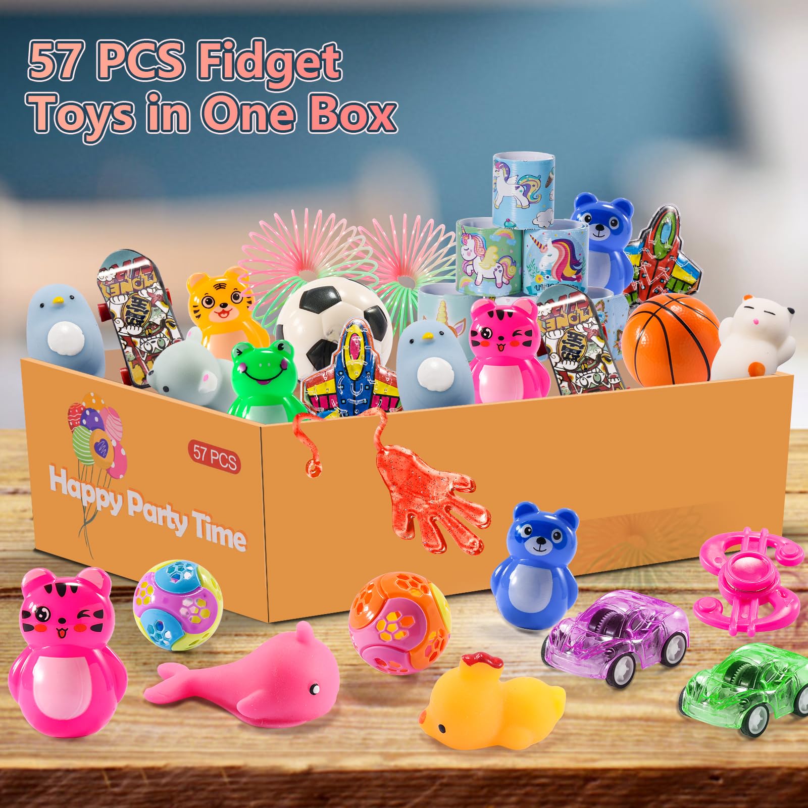 Claw Machine Prizes Toys Refill for Kids, Mini Small Toy Bulk Party Favors Birthday Goodie Bags Stuffers, Pinata Filler Classroom Treasure Chest Prize for Boys Girls Age 3 4 5 6 7 8 10 Year Old