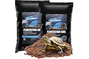 VCEPJH Loose Coconut Fiber Substrate, 2 Pack Natural Coco Coir Reptile Bedding Tarantula Substrate Soil Habitat Accessories for Tortoise Snake Bearded Dragon Spiders Hermit Crabs
