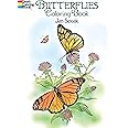 Butterflies Coloring Book (Dover Butterfly Coloring Books)
