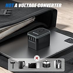 EPICKA Universal Travel Adapter, European Travel