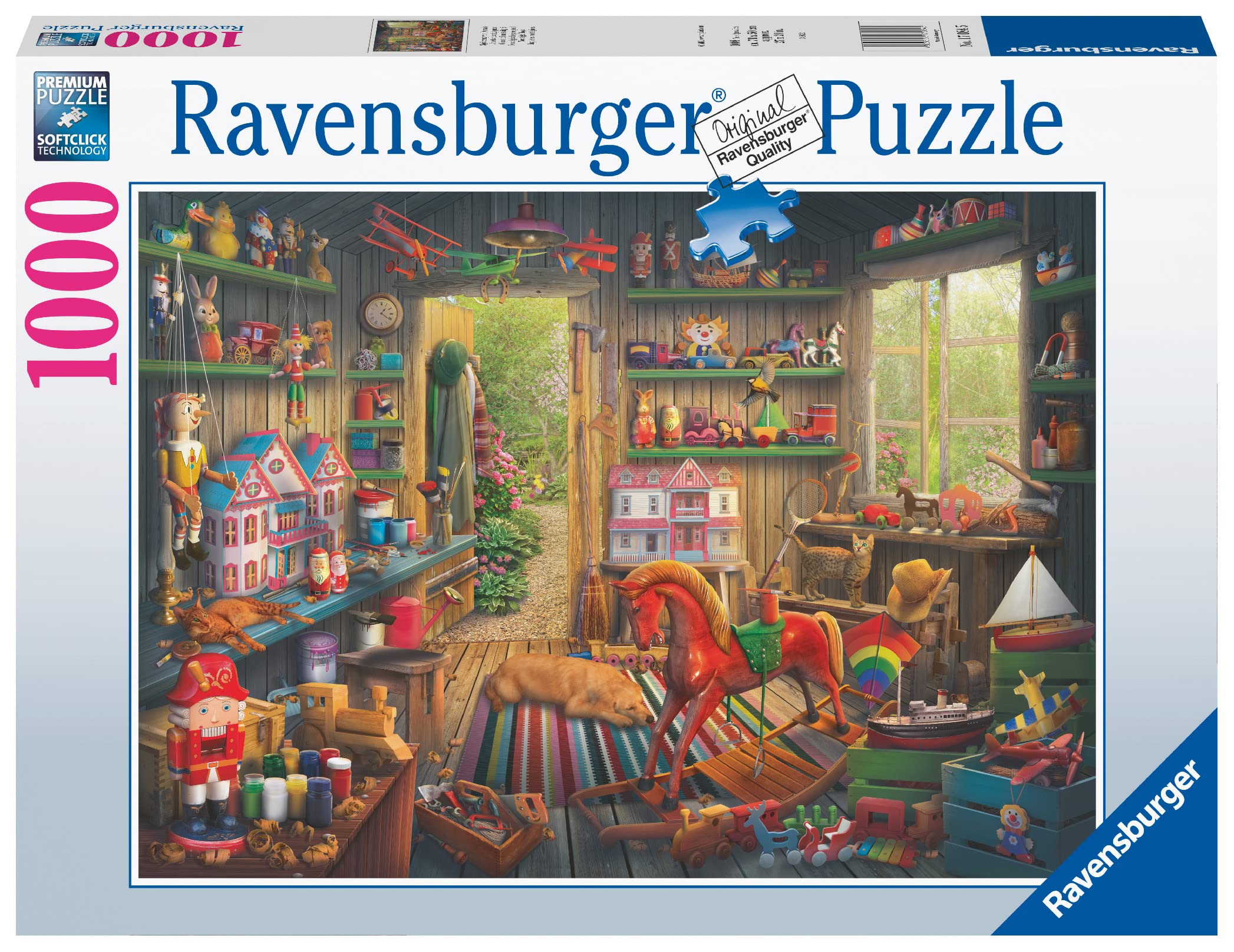 Ravensburger Nostalgic Toys 1000 Piece Jigsaw Puzzle for Adults & Kids Age 12 Years Up