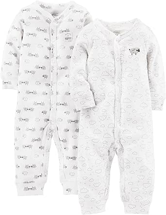 Simple Joys by Carter's Baby Boys' 2-Pack Cotton Footless Sleep and Play