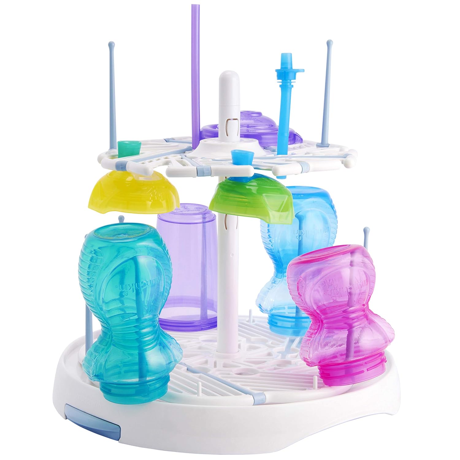 Munchkin High Capacity Drying Rack, White : Baby Bottle Drying Racks : Baby