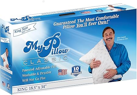 Amazon Com My Pillow Classic Series King Medium Fill Now