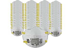 3M Personal Protective Equipment Particulate Respirator 8210, Pack of 160, N95, Disposable, NIOSH APPROVED, Smoke, Dust, Grinding, Sanding, Sawing, Sweeping