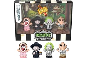Little People COLLECTOR Beetlejuice Special Edition Set for Movie Fans, 4 Character Figures in a Display Package (Amazon Exclusive)