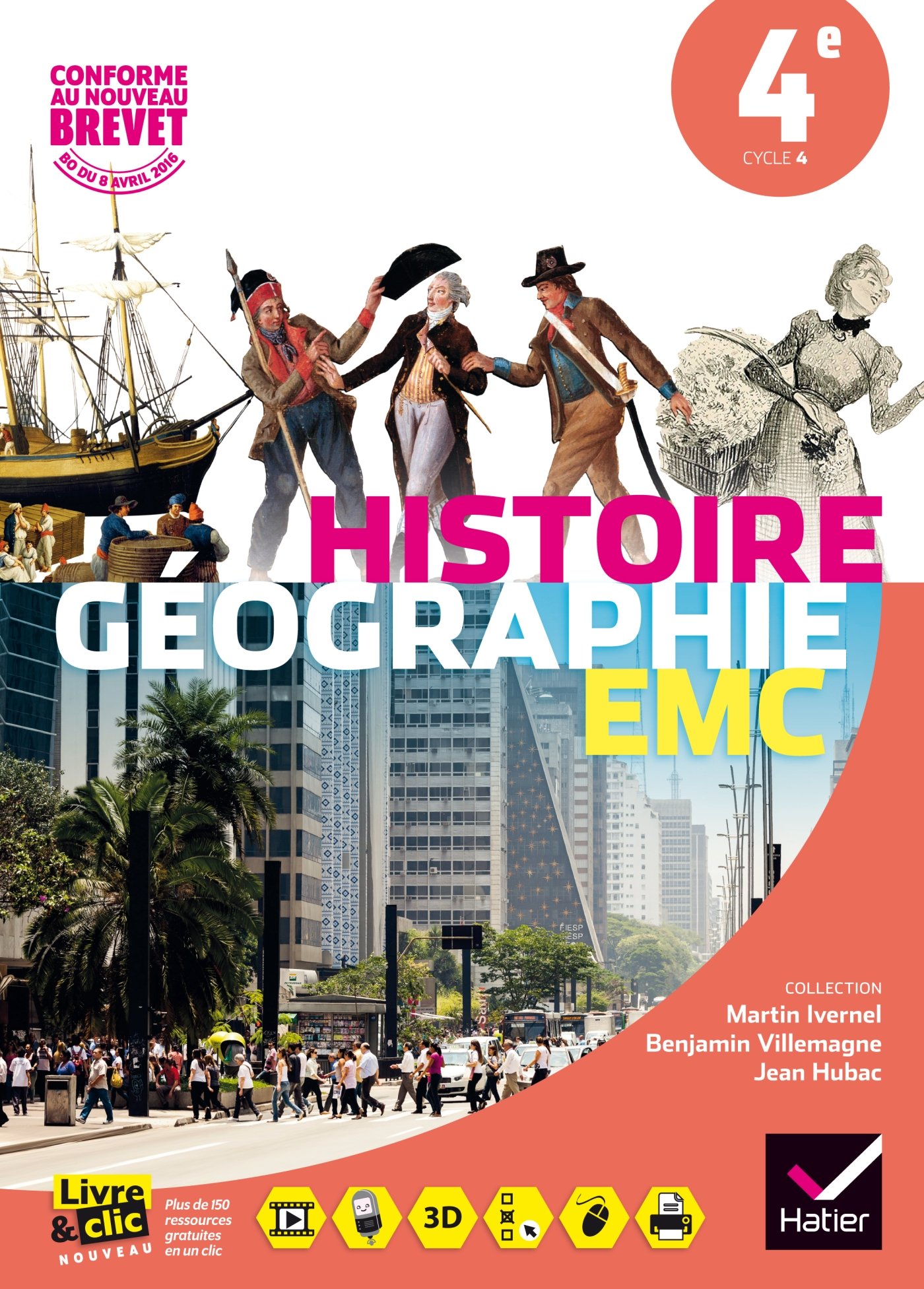 Histoire Geographie Enseignement Moral Et Civique 4e Ed 16 Manuel De L Eleve Ivernel Martin Martinez Jean Claude Mougenet Patrick Olive Vincent Ruhlmann Jean Smaghue Nicolas Bessiere Cecile Bonhomme Karen Dalbard Emmanuel Oiry