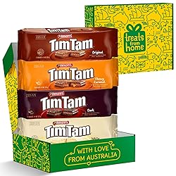 Tim Tam Cookies Care Package Gift Set - 4 Pack Full
