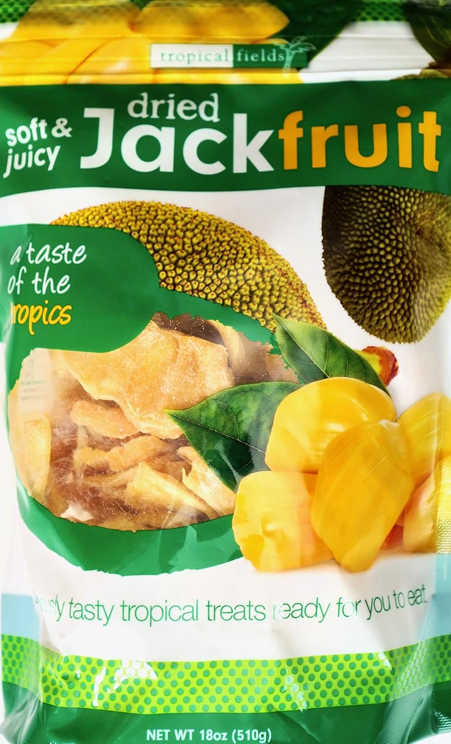 Tropical Fields Dried Jackfruit Soft & Juicy, 18 Ounce