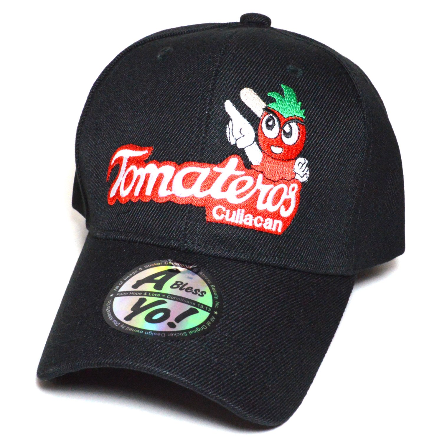 AblessYo Tomateros Culiacan Curved Visor Mexico Baseball Team