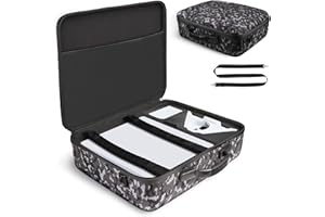Tiagowell Starlink Mini Case - Waterproof Travel Case for Starlink Mini Dish Kit with Custom Compartments for Accessories and power bank, Portable for RV Traveling and Camping (Camouflage)