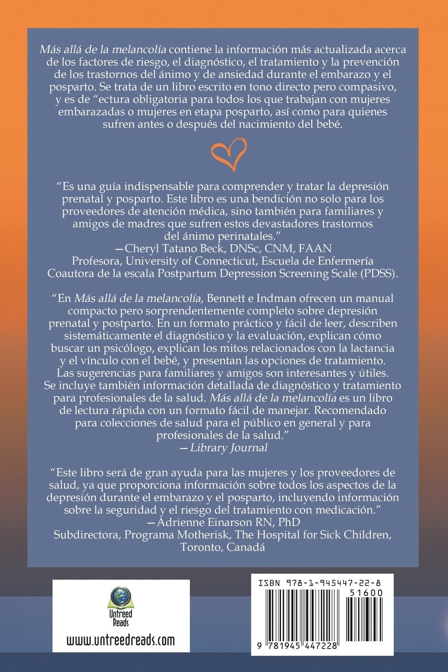 Mas Alla De La Melancolia Spanish Edition Shoshana - 