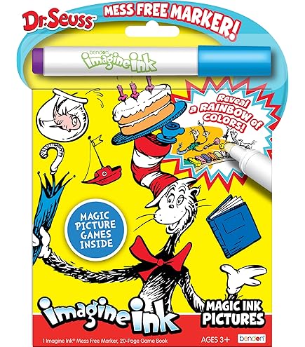 Spongebob Squarepants Imagine Ink Coloring Book - Mess Free Magic Marker Activity Book For Kids