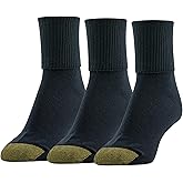 GOLDTOE Women's Providence Turn Cuff Socks, 3-Pairs