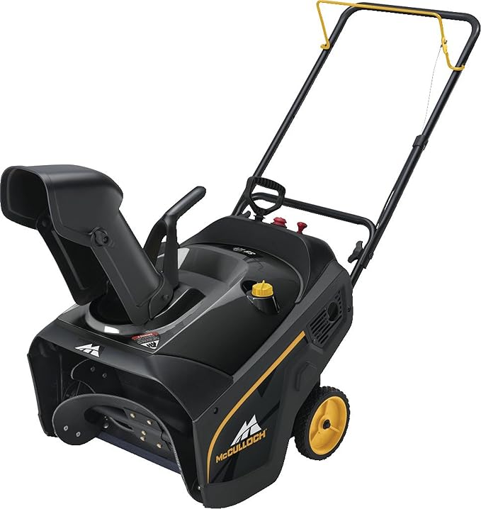 McCulloch Petrol Snow Blower Amazon.co.uk Garden & Outdoors