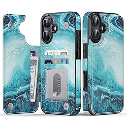 Goodon for iPhone 16 Case Wallet - Flip Folio
