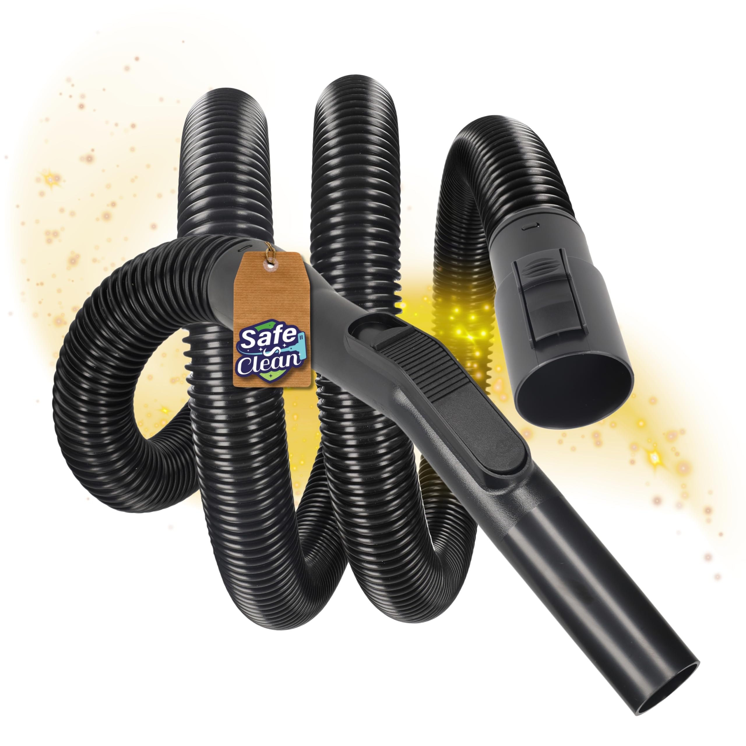 Mirosafe 1.8m Suction Hose for Kärcher WD3 - Complete with Handle