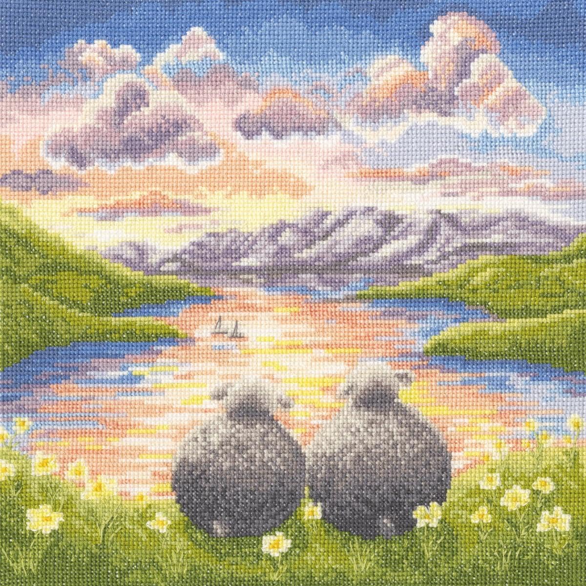 Bothy Threads Cross Stitch Kit - Love and Light