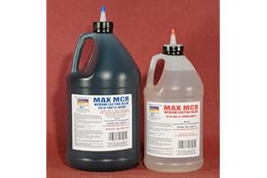 THE EPOXY EXPERTS, MAX EPOXY SYSTEMS MAX MCR -Electronic Grade Potting Compound 4 Circuit Board, PCB Encapsulating, Embedding, Opaque Black Masking, Thin, Injectable, 1.5 Inch Thick Casting, Low Exotherm, Medium Set Time, 1.5 Gallon Kit