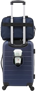 navy blue luggage sets