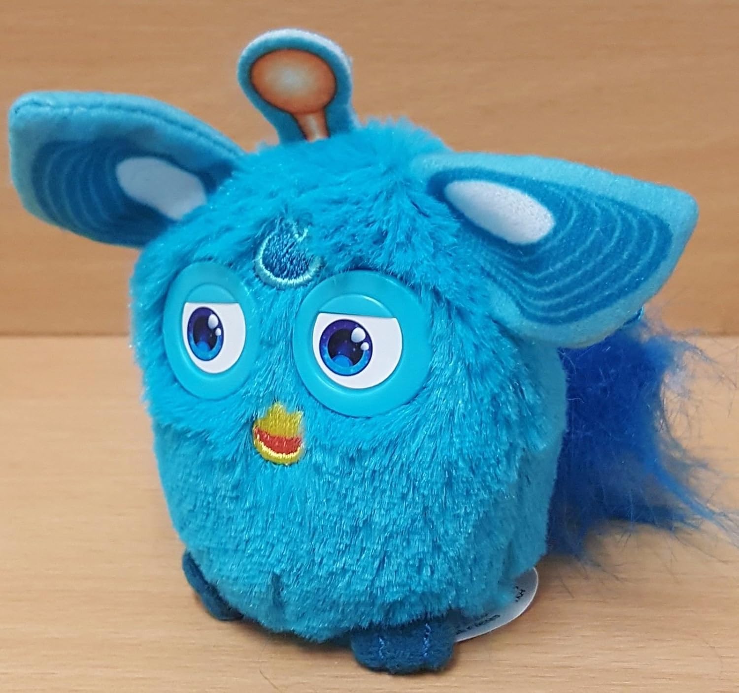 McDonalds Happy Meal Toy 2016 FURBY Connect Dino Furbling Bag Hanger TURQUOISE / BLUE Amazon.co