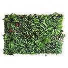 (SCGEHA) 超特大 フェイクグリーン ウォールグリーン 人工 観葉植物 壁掛け フェイク 壁 グリーン 緑 癒し インテリア 80cm ×120cm