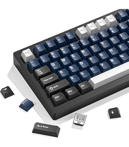Amazon.com: Womier Double Shot PBT Keycaps Set 138 Keys, Cherry