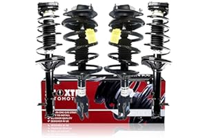 Shoxtec Full Set Complete Struts assembly Replacement for 2000-2006 Hyundai Elantra 2.0L l4 Coil Spring Assembly Shock Absorber Repl. 171406 171407 171405 171404