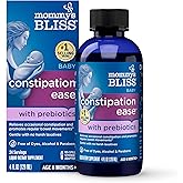 Mommy's Bliss Constipation Ease + Prebiotics, Relieves Occasional Constipation, Gentle & Safe, No Harsh Laxatives, 4 Fl Oz Bottle (Pack of 1)