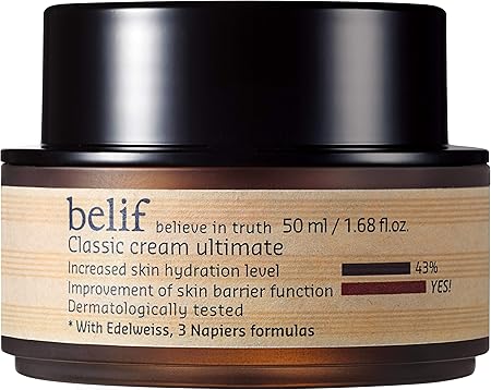Amazon Belif ビリーフ 国内正規品 国内発送 ビリーフ Belif クラシック クリーム 高保湿クリーム 50ml 無添加 天然植物由来 韓国コスメ Belif ビリーフ 乳液 クリーム 通販