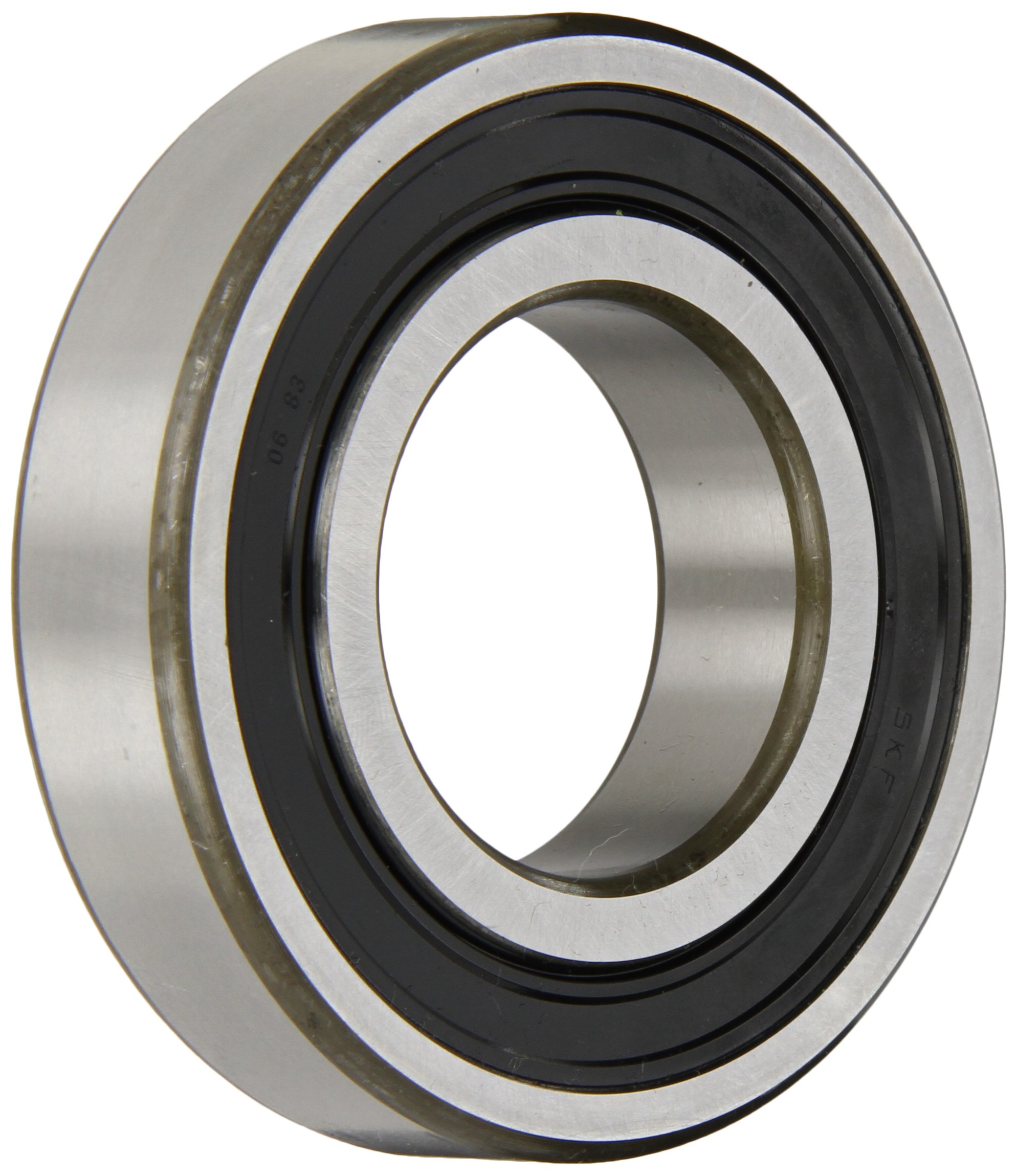 SKF Radial Deep Groove Ball Bearing, 40 ID, Bearing steel