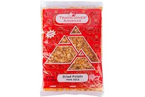 Tradiciones Andinas Yellow Dried Potato 15 oz - Papa Seca Amarilla Peruana, Peruvian Products in a Bag, Producto Peruano