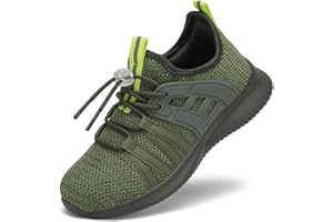 TOTOMONA Boys Girls Sneakers Lightweight Kids Tennis Shoes Breathable Running Shoes Comfortable Toddler/Little Kid/Big Kid