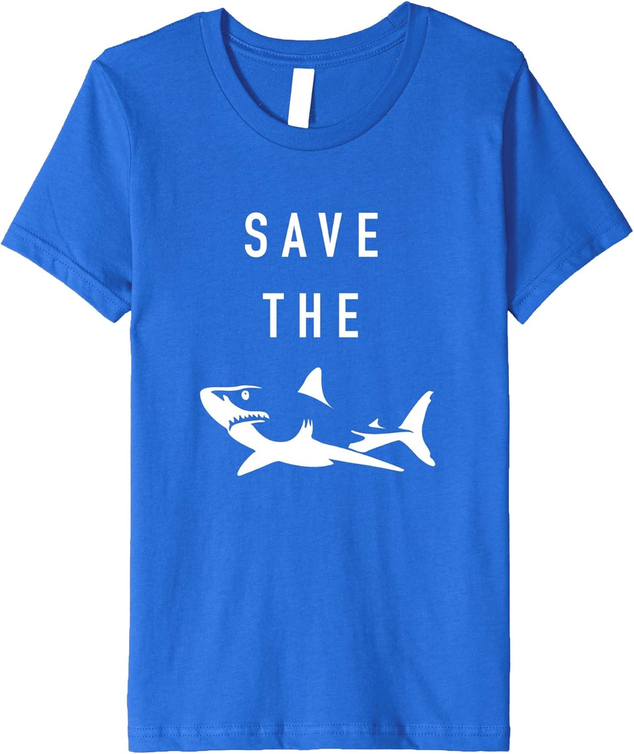 Save the Sharks TShirt Ocean Protect Great White Shark