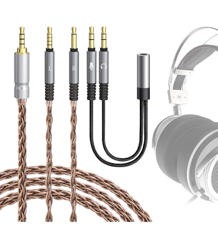 Amazon.com: GEEKRIA Apollo Silver-Plated Copper Upgrade Audio