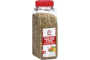 Lawry's Key West Style Lemon, Basil & Thyme Seasoning, 20 oz - One 20 Ounce Container of Lemon, Basil and Thyme Seasoning for Mediterranean Style Dishes, Best with Salads, Seafood and Vegetables
