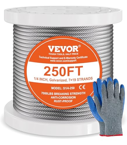 304 Stainless Steel Wire Rope Cable, 5/64", 7x7, 100 Ft, Made In Korea - Foto 5