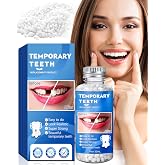 Moldable False Teeth, Temporary Teeth Beads for Missing or Chipped Teeth | Heat-Softened Tooth Beads for Temporary Cosmetic Coverage of Visible Gaps, Chips, or Uneven-Looking Teeth
