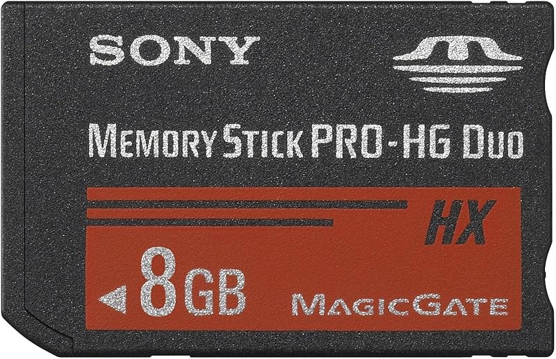 Sony MS Pro Duo HG 8GB Memory Card High Speed HX Engine DSLR Full HD 3D Imaging