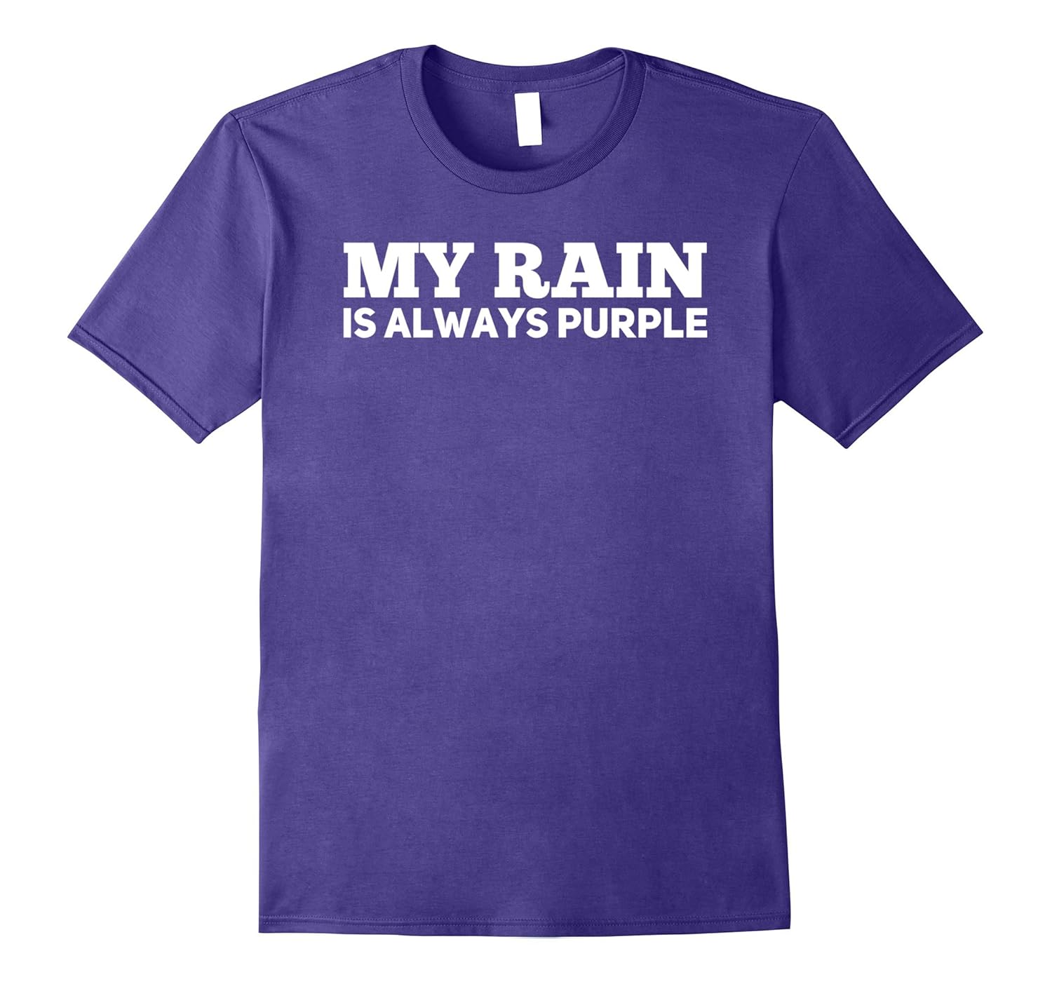 80s Music T Shirts | My Rain is Always Purple Shirt-Rose