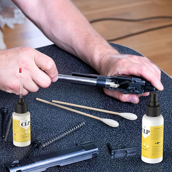GUN COBRA BORE CLEANING COMBO KIT & GUN OIL, | .357 CAL .38 CAL 9MM BARREL SNAKE WITH BRUSH CLEANING COMBO KIT WITH BORE SWABS
