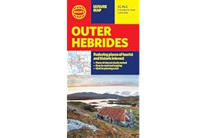 Philip's Outer Hebrides: Leisure and Tourist Map: Featuring Places of Tourist and Historic Interest (Philip's Red Books)