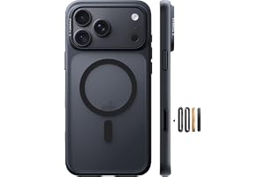 TORRAS Stronger Magnetic & Shockproof for iPhone 18 Pro Max Case Slim Black | Fit for MagSafe, Military Grade Drop Protection