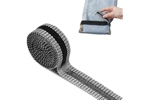 GEEHUA Hemming Tape for Pants, Hem Tape No Sew No Iron, Washable Hem Adhesive Shortening Tape for Curtain Jeans Suit Pants Trouser Mouth Hem Fabric Tape